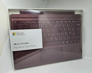 Microsoft Surface Pro Type Cover Tastatur QWERTZ deutsch, rot, passt Pro3-Pro7 - Bild 1 von 4