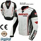 Men Ducati Motorcycle Motorbike Leather Racing Jacket Ml 01 2021 Us 38   48