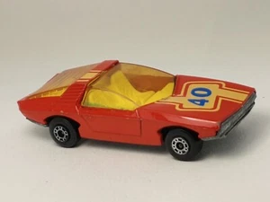 Vintage 1971 Matchbox Superfast Red Vauxhall Guildsman Amber Windows No. 40 1/64 - Picture 1 of 5