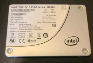 Intel SSD DC S3510 Series 800 Go 2''5 SATA III - Picture 1 of 1