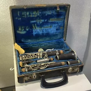 Martin Freres LaMonte Paris Grenadilla Wood Clarinet #2 in the Blue velvet cased - Picture 1 of 24