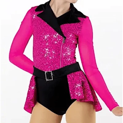 Weissman dance costume hot pink menswear Suit tux Aint We Got Fun 13796 SA adult - Imagem 1 de 4