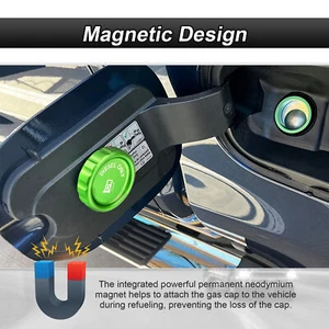 CNC Magnetic Diesel Fuel Cap + O ring For 2020-2024 GMC Sierra 1500/Limited 3.0L - Picture 1 of 8