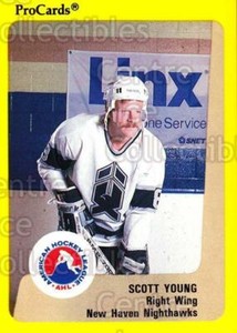 1989-90 ProCards AHL #13 Scott Young