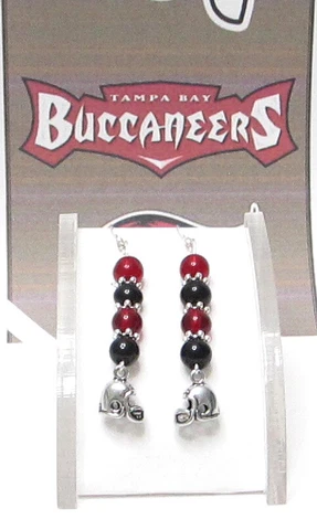 NFL TAMPA BAY BUCCANEERS EARRINGS Cover