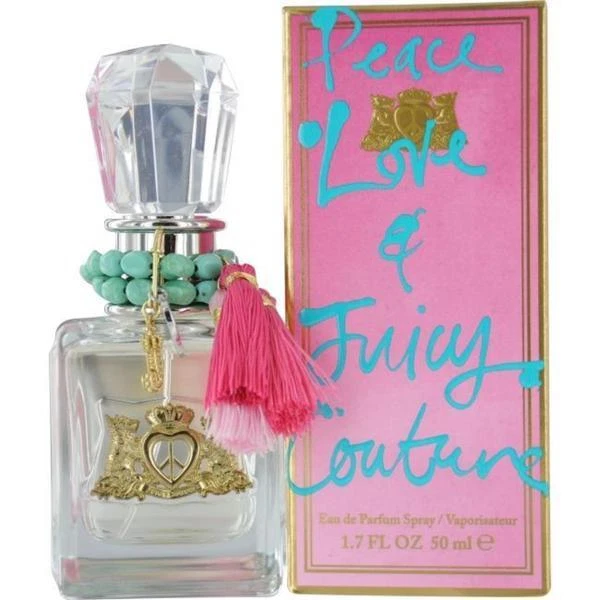 Juicy Couture Peace Love For Women Perfume Eau de Parfum 1.7 OZ ~ 50 ml Spray Foto 1 de 1