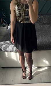 Sequin skater dress size 8 - Picture 1 of 6