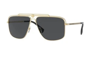 NWT Versace VE 2242 100287 Gold / DARK GREY 61MM NIB - Picture 1 of 1