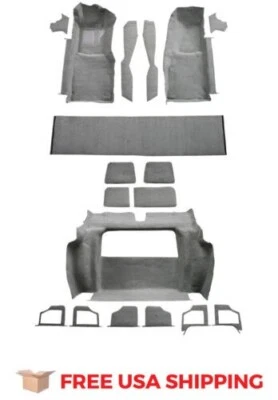 ACC FITS 1980 Chevrolet Corvette Complete Cutpile Carpet Auto Custom Carpets - Image 1 of 4