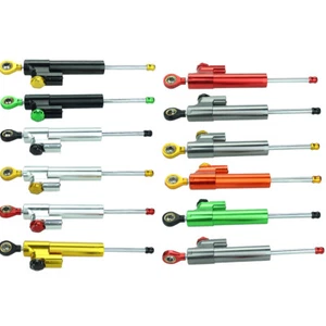 CNC Steering Damper Stabilizer Control Safety For Sportbike Scooters Streetbike - Bild 1 von 35