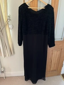 Marina Rinaldi Damen Abendkleid schwarz lang 29 (UK 24) (US 20) - Bild 1 von 6