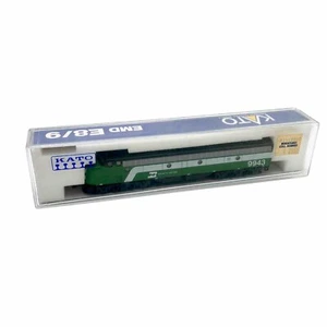 Kato Japan N Scale 176-268 Burlington Northern E8/9 A Unit Diesel 9943 - Picture 1 of 22