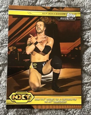 2019 WWE NXT Bronze #84 Cole Becomes the #1 Contender for the NXT Championship - Image 1 of 2