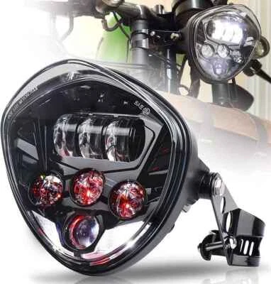 Faro proyector LED alto/bajo de 7" pulgadas para Suzuki Boulevard C50 C90 M50 M90 M109R Foto 1 de 4