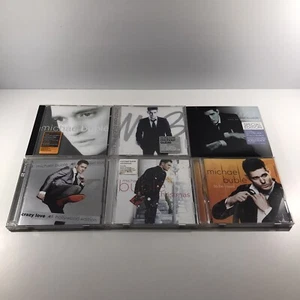 Michael Bublé CD Paquete x 6 Álbumes It's Time Irresponsible Crazy Love Navidad - Imagen 1 de 23