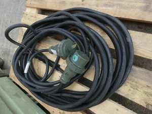 Verlängerungskabel 380V Starkstromkabel 25m 5G6 /5x6mm2/32A/IP67 Bundeswehr 648B - Bild 1 von 2
