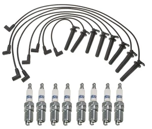 Pro Ignition Wire Set & 8 ACDelco Rapidfire Spark Plugs Kit For Cadillac 4.6 V8 - Picture 1 of 1