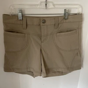 Pantalones Cortos Athleta Mujer 4 Tostados La Trek Cazo Exterior Senderismo Bolsillos de Carga - Imagen 1 de 8