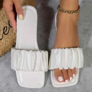 Summer Slippers Women Flat Outdoor Beach Sandals Female Flip Flops - Picture 1 of 8