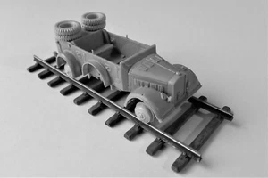 Horch Kfz 15 German Draisine East Front, Ostfront Draisine1:72 ALBY Resin Kit - Picture 1 of 5