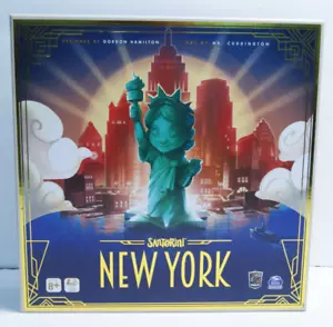 NUOVO gioco da tavolo Santorini New York Family Strategy Building di Spin Master SIGILLATO - Foto 1 di 7