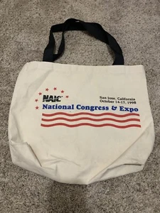 Seltene Tasche, NAIC "NACIONAL CONGRESS & EXPO" San Jose, Kalifornien 1998 - Bild 1 von 2