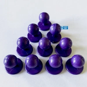 Chef Jacket Buttons- 10 Buttons pack - Purple Chef Jacket Buttons - New - Picture 1 of 1