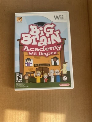 Big Brain Academy Wii Degree CIB (Nintendo Wii, 2007) Complete - Image 1 of 4