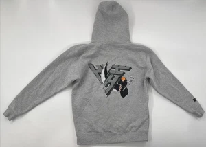 Hypland Bleach Shonen Jump Pullover Sudadera con Capucha Para Hombres Grande Gris Anime Gimnasio - Imagen 1 de 12