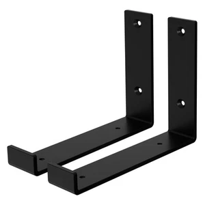 Set 2/4/6/8 soportes para estante flotante escuadra estilo industrial para balda - Imagen 1 de 4