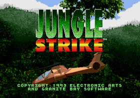 Jungle Strike - Sega Genesis Game
