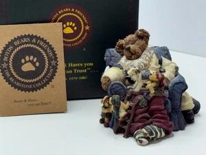 Boyds Bearstones #228372 "Jolly Ol' Saint Snoozen" RETIRED 2001 Christmas - Bild 1 von 7