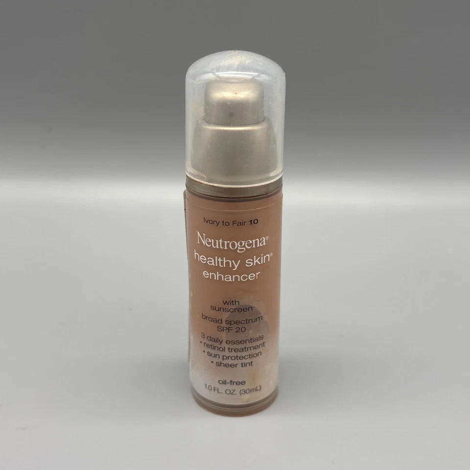 New Neutrogena Healthy Skin Enhancer Sunscreen SPF 20 - 1 oz Ivory to Fair 10 - Image 1 of 4