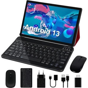 Tablette Android 13 de 10 pouces 10 Go RAM + 64 Go ROM 1 To TF | 5 G + 24 G W... - Photo 1/7