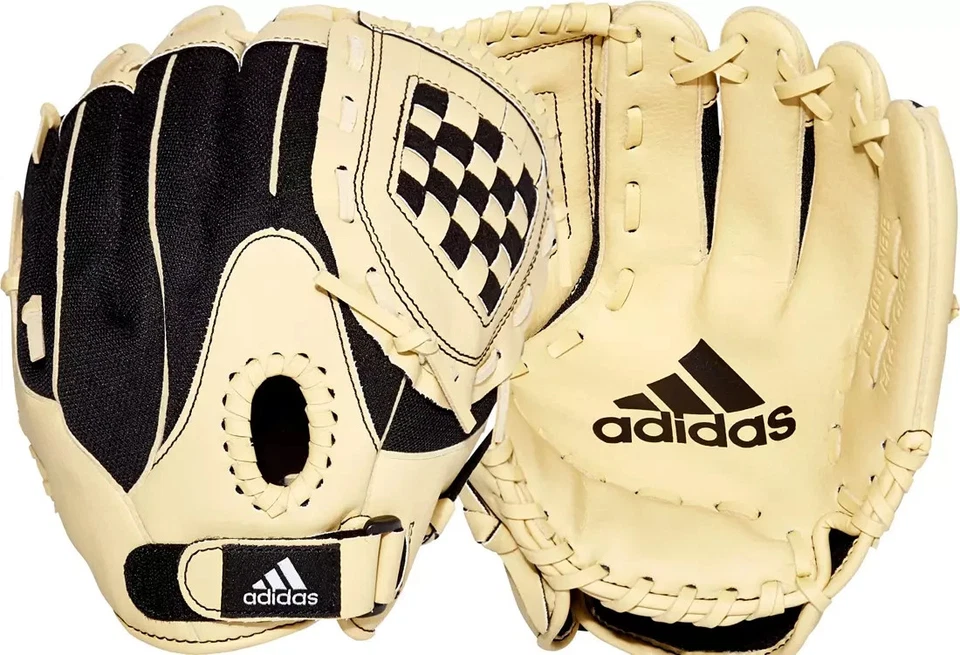 Adidas Youth 10.5" Triple Stripe Serie Left glove fit/Right Hand Throw TS1050NBB