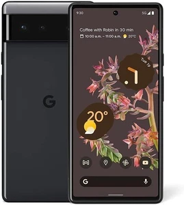 Google Pixel 6 128GB (Verizon) G9S9B Stormy Black - Good Condition - Picture 1 of 3