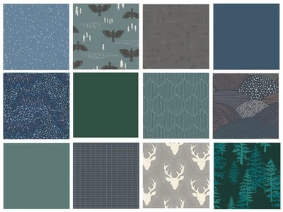 Bird's Eye View Curated Bundle | Различные Ткани и Дизайнеры для Художественной Галереи - Изображение 1 из 4