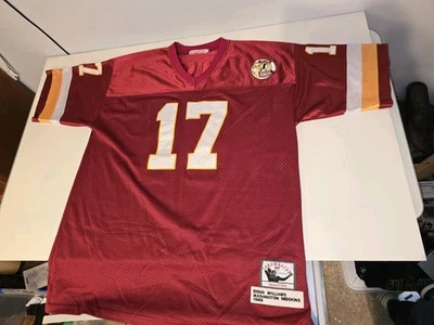 Camiseta deportiva retro de colección Mitchell & Ness Doug Williams #17 WA Redskins talla 60 XXXL Foto 1 de 4