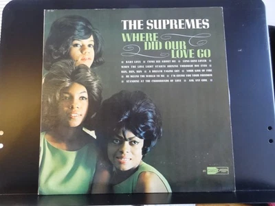 THE SUPREMES Where Did Our Love Go 1964 Vinyl LP Motown M 621 - VG - Image 1 of 2