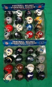 NFL Pro Football Helmet Playoff Tracker  Complete Set Of 32 TEAMS Mini Helmets - Picture 1 of 8