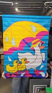 VTG Outdoor Garden DUCK  1990s 28"x40" - Picture 1 of 1