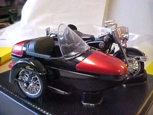 Matchbox 1993 1:15 diecast Electra Glide Harley Davidson motocicleta + sidecar - Imagen 1 de 10