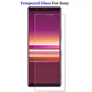 Tempered Glass Screen Protector For Sony Xperia 1 V 10 V 1 IV 10 ii 1 ii 5 iii 8 - Picture 1 of 13