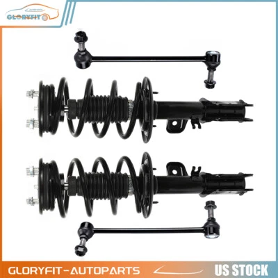 Front For 2013-2016 2017 2018 Ford Taurus Complete Struts Sway Bar 4 Pcs New - Изображение 1 из 4