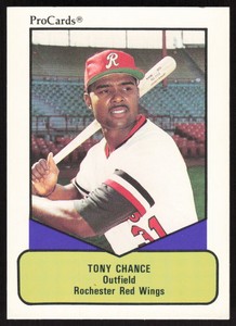 1990 ProCards AAA   Tony Chance #470 Rochester Red Wings