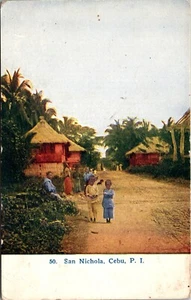 Postal para niños de San Nicolás Cebú Filipinas - Imagen 1 de 2