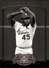 2005 (CARDINALS) UD Past Time Pennants #7 Bob Gibson