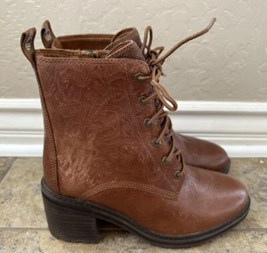 Womans Timberland Sienna High embossed waterproof boots Size 6.5 - Picture 1 of 10