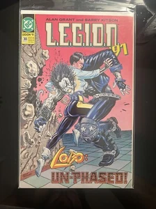 Cómic vintage de DC Comics agosto #30 1991 - LEGION Lobo sin fase - Imagen 1 de 2