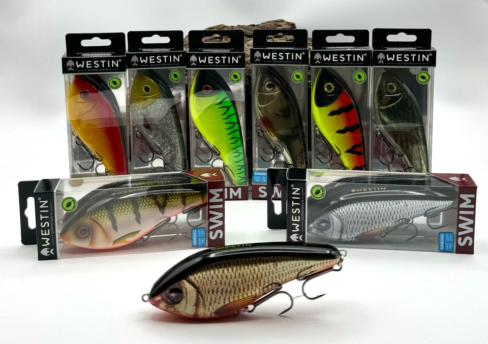 Westin Swim Glidebait 13,5cm 86g Sinking 16 Farben Jerkbait Swimbait OVP SALE - Bild 1 von 1
